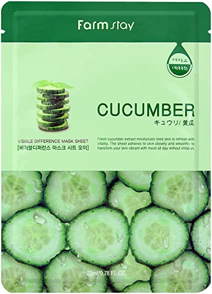 FARM STAY CUCUMBER SHEET 23ML قناع الوجه