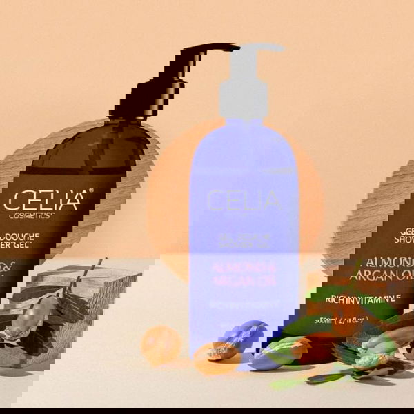 سيليا سائل استحمام الوز وزيت ارغان500مل