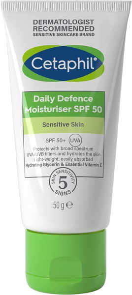 مرطب سيتافيل دفاعي يومي SPF50 + 50 جم