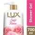 لوكس سائل استحمام مرطب 700 مل الورد الناعم - جديد