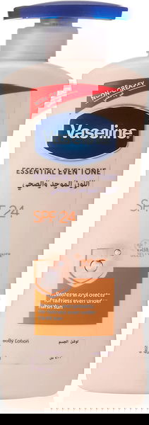 SPF 24 فازلين لوشن جسم 400 مل اللون الموحد والصحي