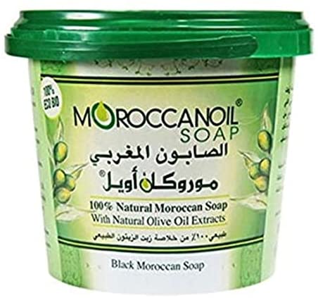 صابون الحمام المغربي البلدي بزيت الزيتون من موروكان اويل -850غ