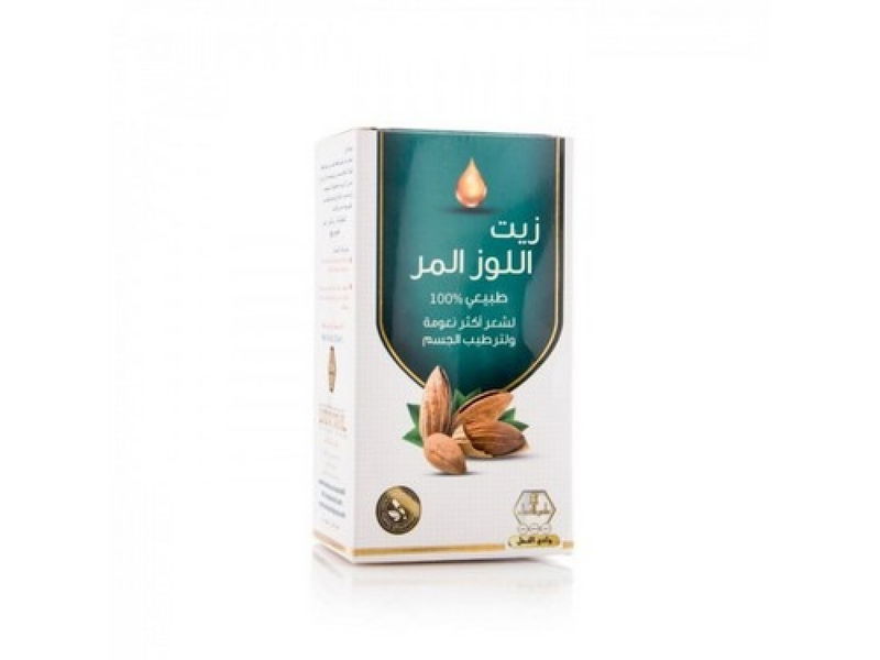 وادي النحل زيت جسم 125 مل اللوز المر